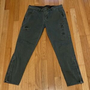 Gramicci Olive Skinny Army Pants Size:8 NWOT